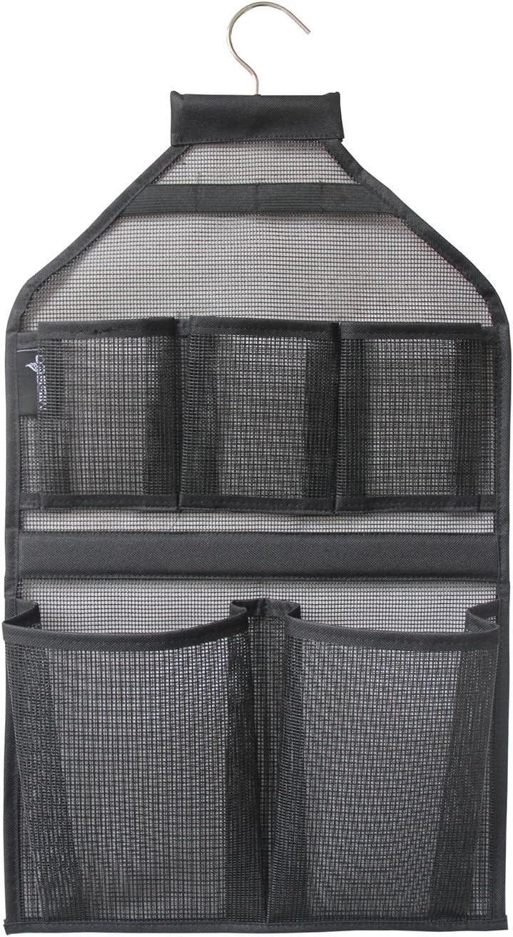Bathroom Shower Organizer Mesh Hanging Shower Caddy with Rotatable Hanger